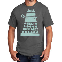 Self Isolate! Basic T-shirt | Artistshot