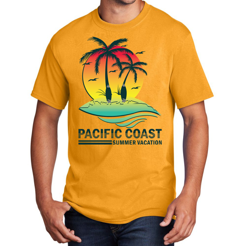 Pacific Coast Basic T-shirt | Artistshot