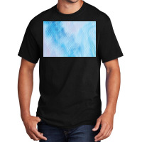 Blue And Pink Halftone Basic T-shirt | Artistshot