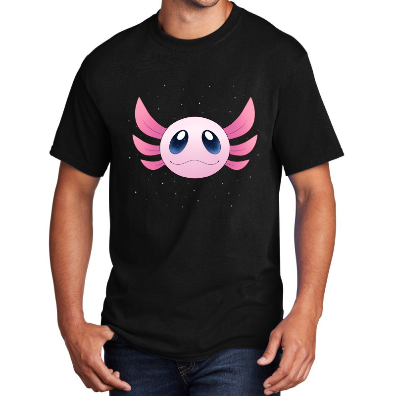 Cosmic Axolotl-6wf2q Basic T-shirt by Min08 | Artistshot