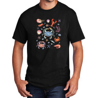 Crustaceancore Aesthetic Crustaceans Crab Lobster Shrimp Basic T-shirt | Artistshot