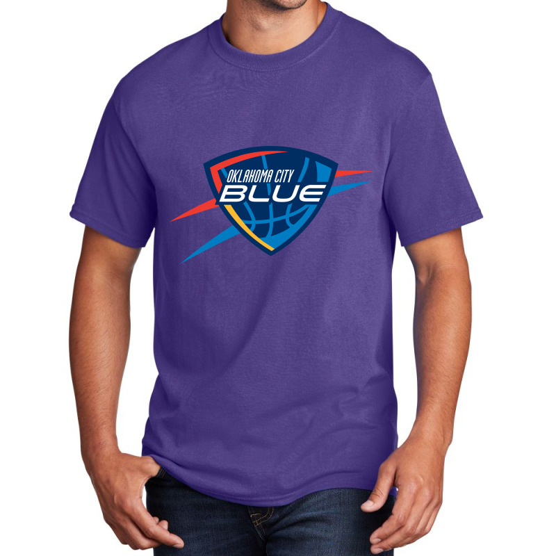 (oklahoma City Blue) Basic T-shirt | Artistshot