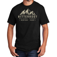 Bitterroot National Forest Montana Idaho Pullover Basic T-shirt | Artistshot