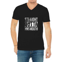 Straight Outta Innsmouth V-neck Tee | Artistshot