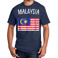 Malaysia Flag Basic T-shirt | Artistshot