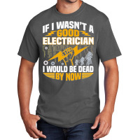 Funny Electrician Art Men Women Licensed Electrician Lineman Premium Basic T-shirt | Artistshot