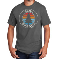 Bend Oregon Or Vintage Retro 70s Basic T-shirt | Artistshot