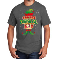 Denial Elf Christmas Basic T-shirt | Artistshot