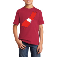 South Island Diver Down Flag Basic Youth T-shirt | Artistshot