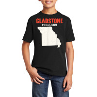 Gladstone Missouri Usa State America Travel Missourian T Shirt Basic Youth T-shirt | Artistshot