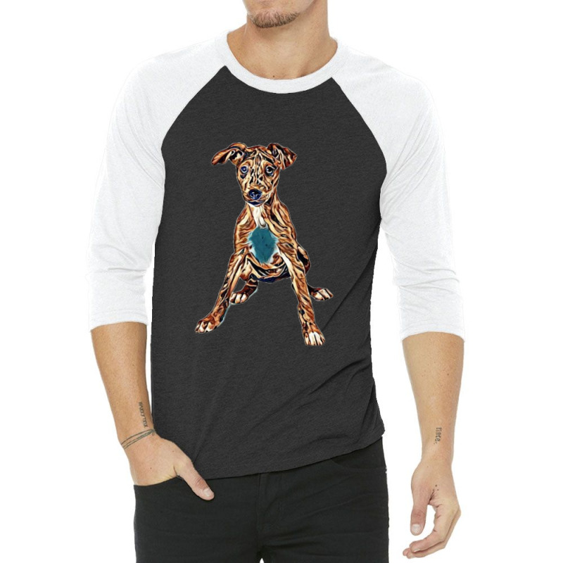 Australian Cattle Dog Puppy M 3/4 Sleeve Shirt by Kemnabi | Artistshot