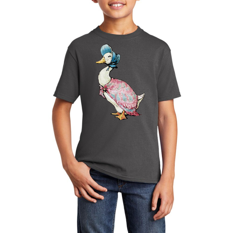 Jemima Puddle Duck Vector Hires Basic Youth T-shirt by brumfieldportillo7vlpq8 | Artistshot