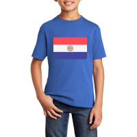 Flag Of Paraguay Basic Youth T-shirt | Artistshot