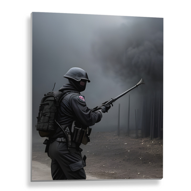 Last Soldier Metal Print Vertical | Artistshot