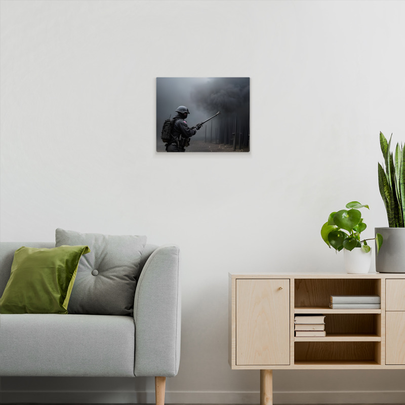 Last Soldier Metal Print Horizontal | Artistshot