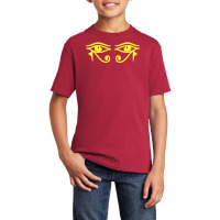 Pharaoh Eye Of Horus Eye Of Ra Ancient Egyptian God Basic Youth T-shirt | Artistshot