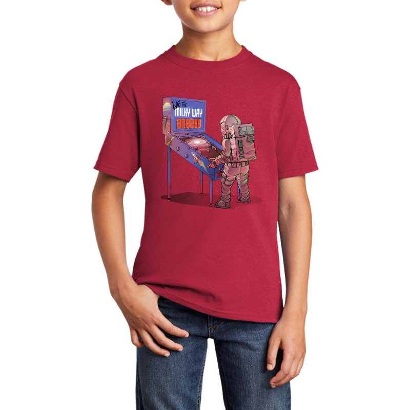 Into The Milky Way Basic Youth T-shirt by Ledford Leslie | Artistshot