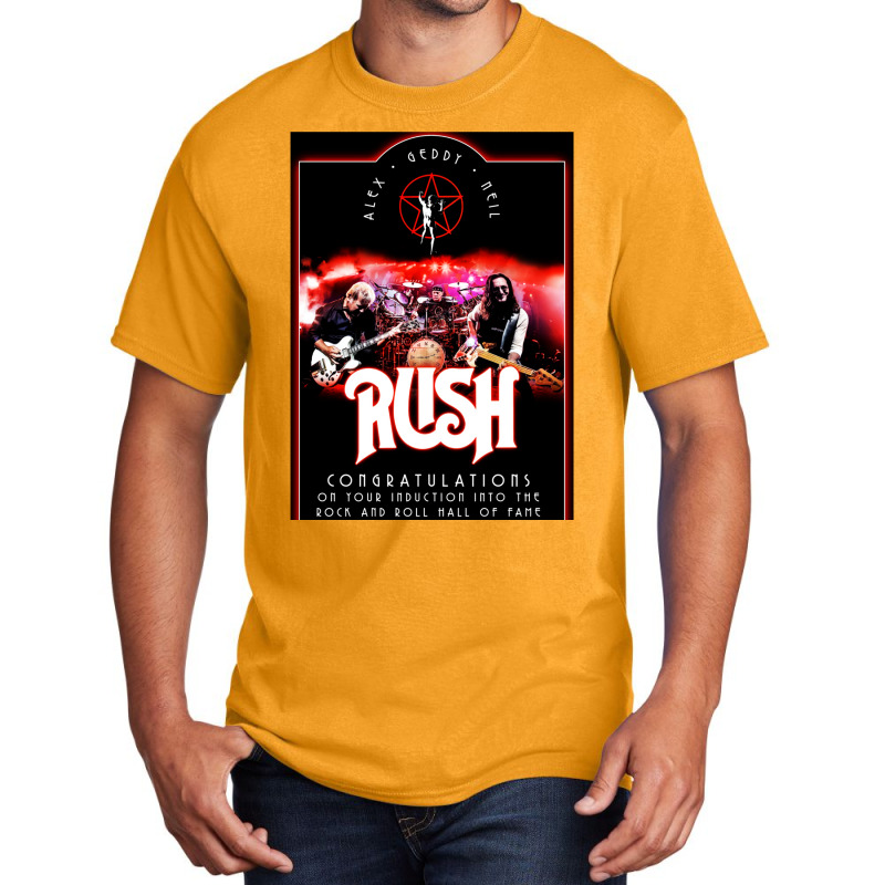 Rush Best Show Tour Covers Active  Travel Basic T-shirt by dylanaarobo | Artistshot