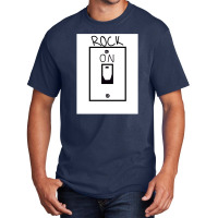 Rock On Lightswitch 1 Basic T-shirt | Artistshot