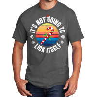 Christmas Costume It's Not Going To Lick Itself Candy Pajama T Shirt Basic T-shirt | Artistshot