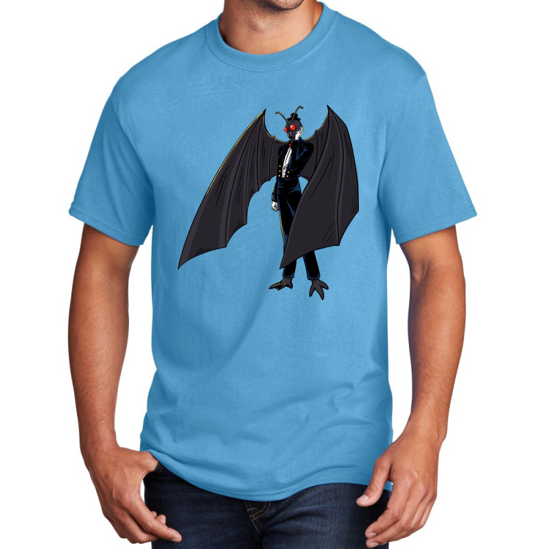 Handsome Mothman Basic T-shirt by Box Bingham | Artistshot