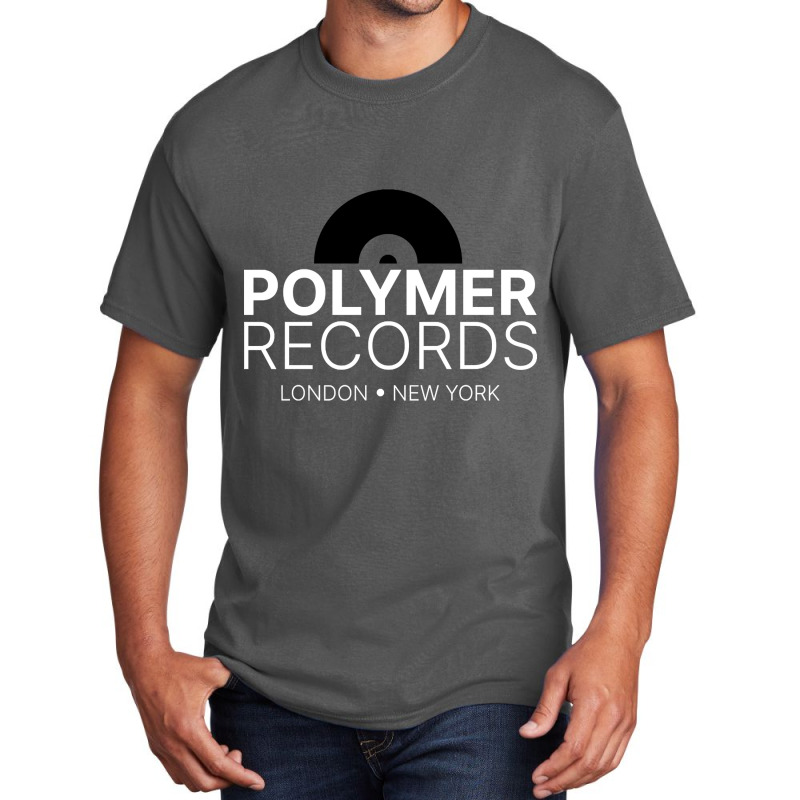 Limited Edition Polymer Records Basic T-shirt by fenderbendable | Artistshot