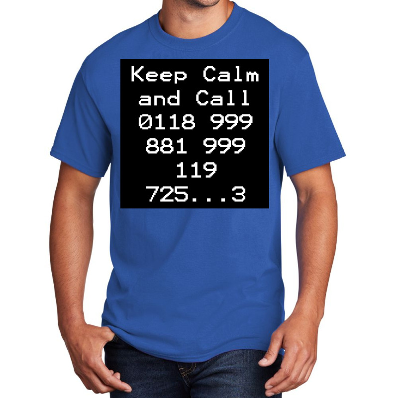 Emergency Services Number Poster Aesthetic Stars Basic T-shirt | Artistshot