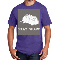 Music Stay Sharp Music Note Poster Basic T-shirt | Artistshot