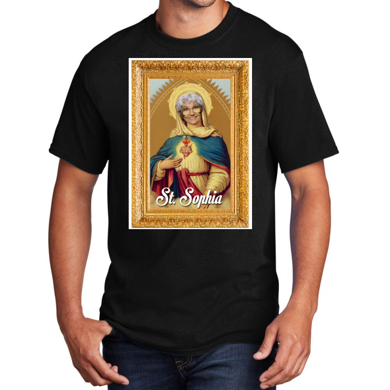 St Sophia Poster Basic T-shirt | Artistshot