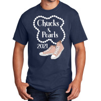 Chucks And Pearls 2021 Gift Basic T-shirt | Artistshot