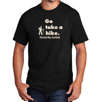 Pennine Way Scotland Go Take A Hike Retro Basic T-shirt | Artistshot