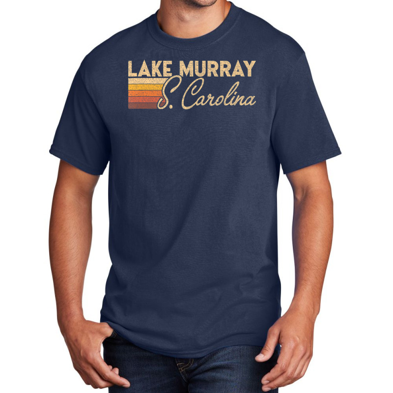 Limited Edition 80s Style Lake Murray South Carolina Basic T-shirt | Artistshot