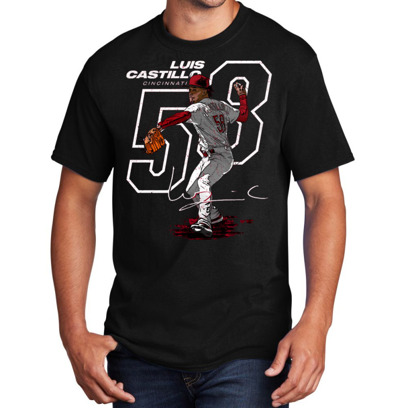 Luis Castillo Offset Basic T-shirt | Artistshot