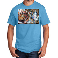 Manga Anime Heroes Legends Poster Poster Summer Basic T-shirt | Artistshot