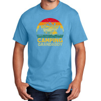 Mens Mountain Vintage Camping Daddy Father's Day Basic T-shirt | Artistshot