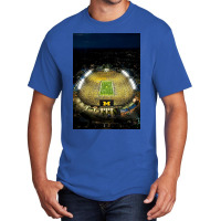 The Michigan Stadium Basic T-shirt | Artistshot