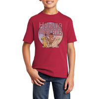 Lion King Retro Hakuna Matata Simba And Friends Basic Youth T-shirt | Artistshot