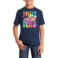 Trending Roller Skate Retro 70s Derby Skater Girl Roller Disco Basic Youth T-shirt | Artistshot