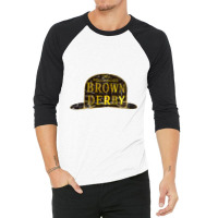 The Brown Derby, World 3/4 Sleeve Shirt | Artistshot