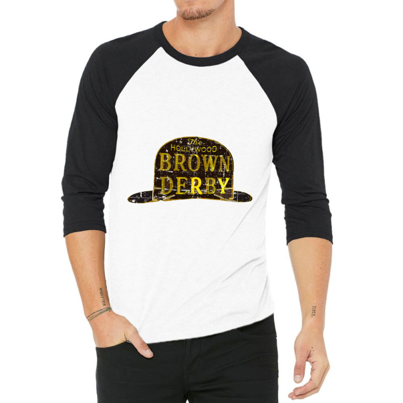 The Brown Derby, World 3/4 Sleeve Shirt | Artistshot