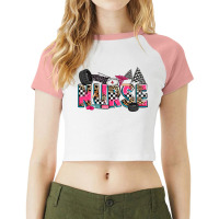 Race Nurse Raglan Crop Top | Artistshot