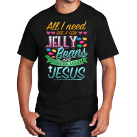 Hot Trend Fun Christian Jelly Bean Candy Lover Easter Jesus Saying Basic T-shirt | Artistshot