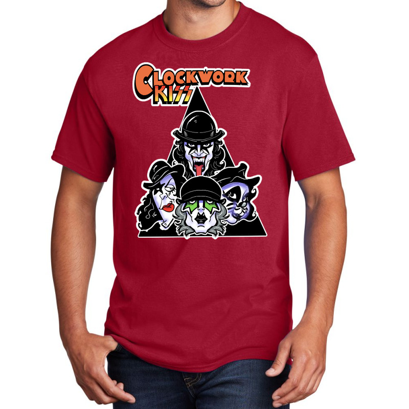 Limited Edition Clockwork Kiss Basic T-shirt | Artistshot