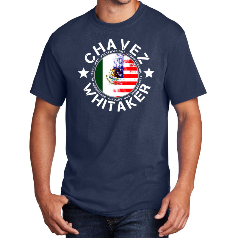 Chavez Vs Whitaker Boxing Match Basic T-shirt | Artistshot