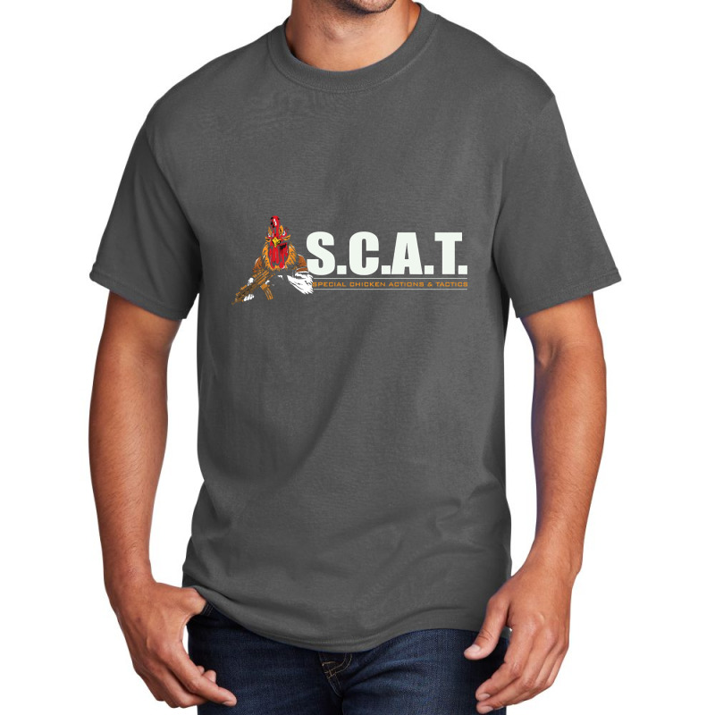 Limited Edition Scat Special Chicken Actions & Tactics Basic T-shirt | Artistshot