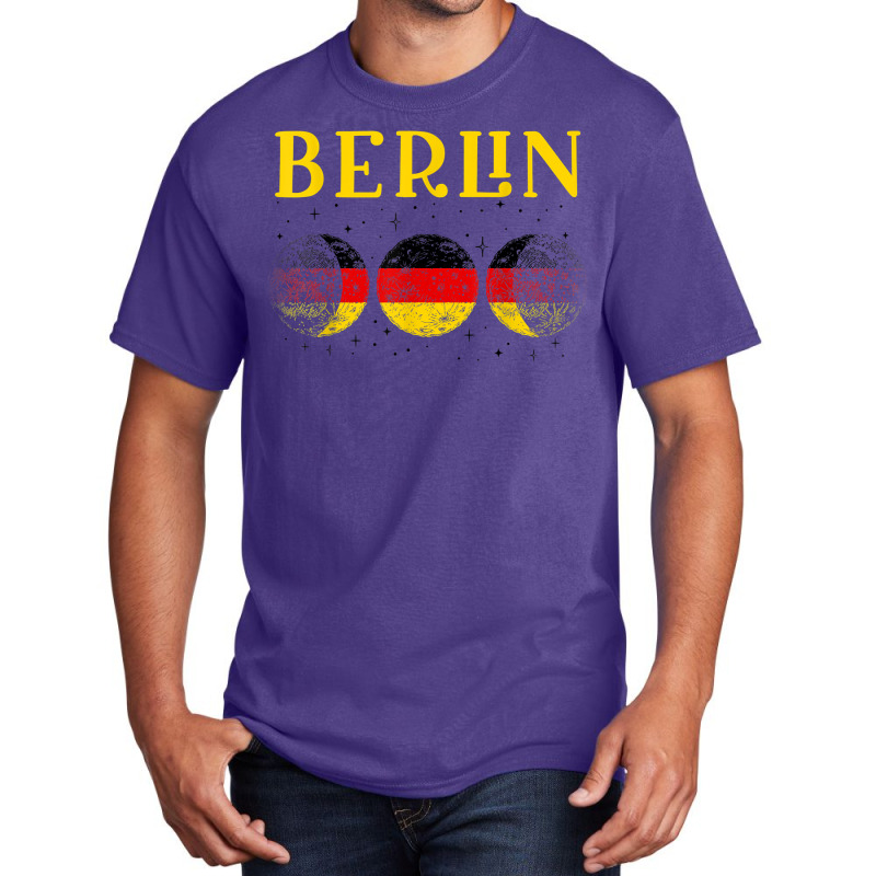 Berlin German City Vacation Germany Flag T Shirt Basic T-shirt | Artistshot