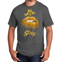 Zodiac Leo Slay Lip T Shirt Basic T-shirt | Artistshot