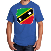 Saint Kitts And Nevis Nevisian Kittian Flag T Shirt Basic T-shirt | Artistshot