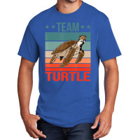 Trending Team Turtle Quote Sea Turtle Turtle Basic T-shirt | Artistshot