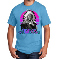 King Native American Rapper Basic T-shirt | Artistshot